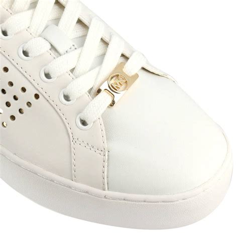 michael kors white sneakers for women|Michael Kors high heel sneakers.